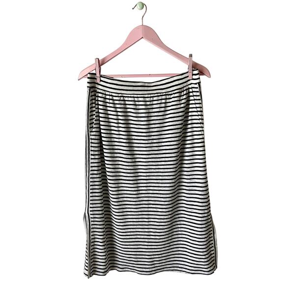 Eileen Fisher Dresses & Skirts - Eileen Fisher Linen Striped Skirt